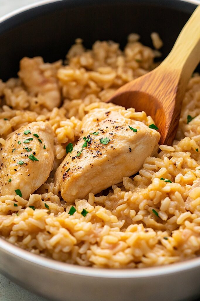 One Pan Chicken and Rice