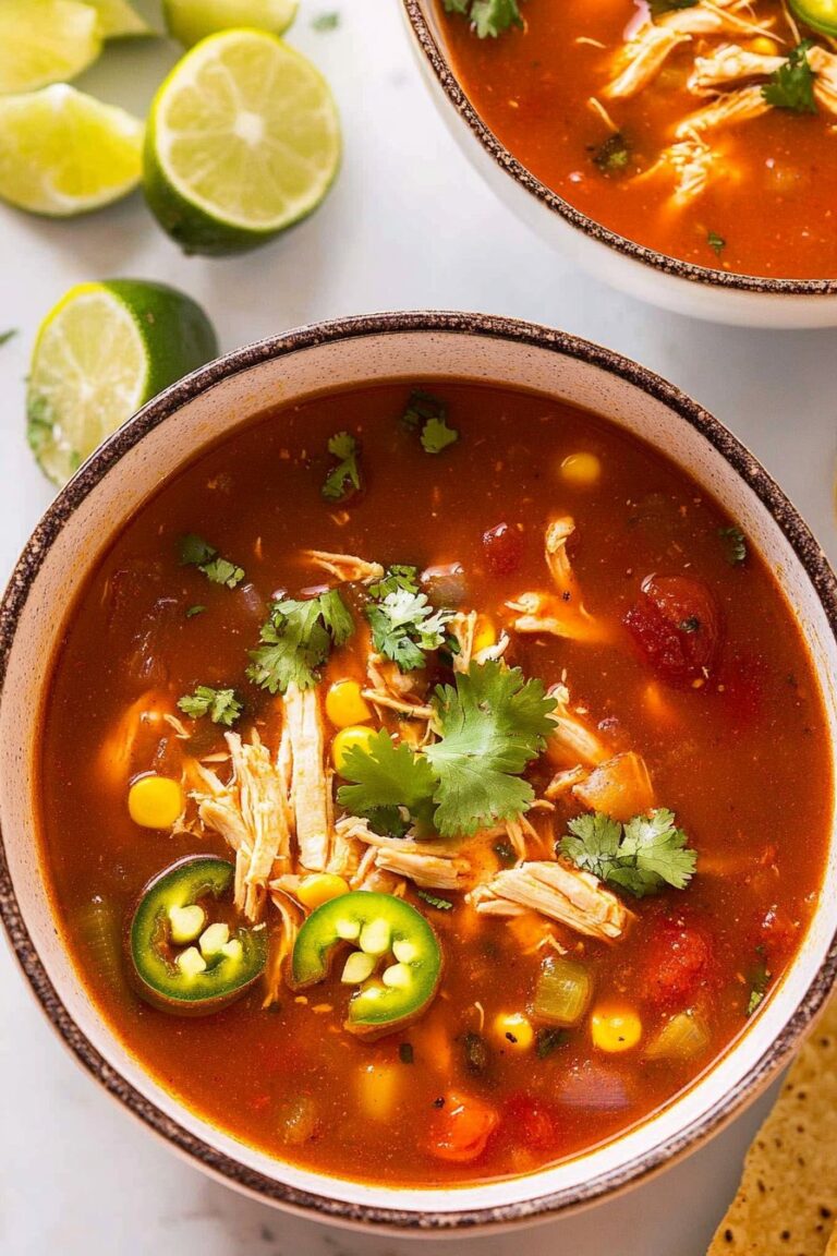 Mexican Chicken Soup