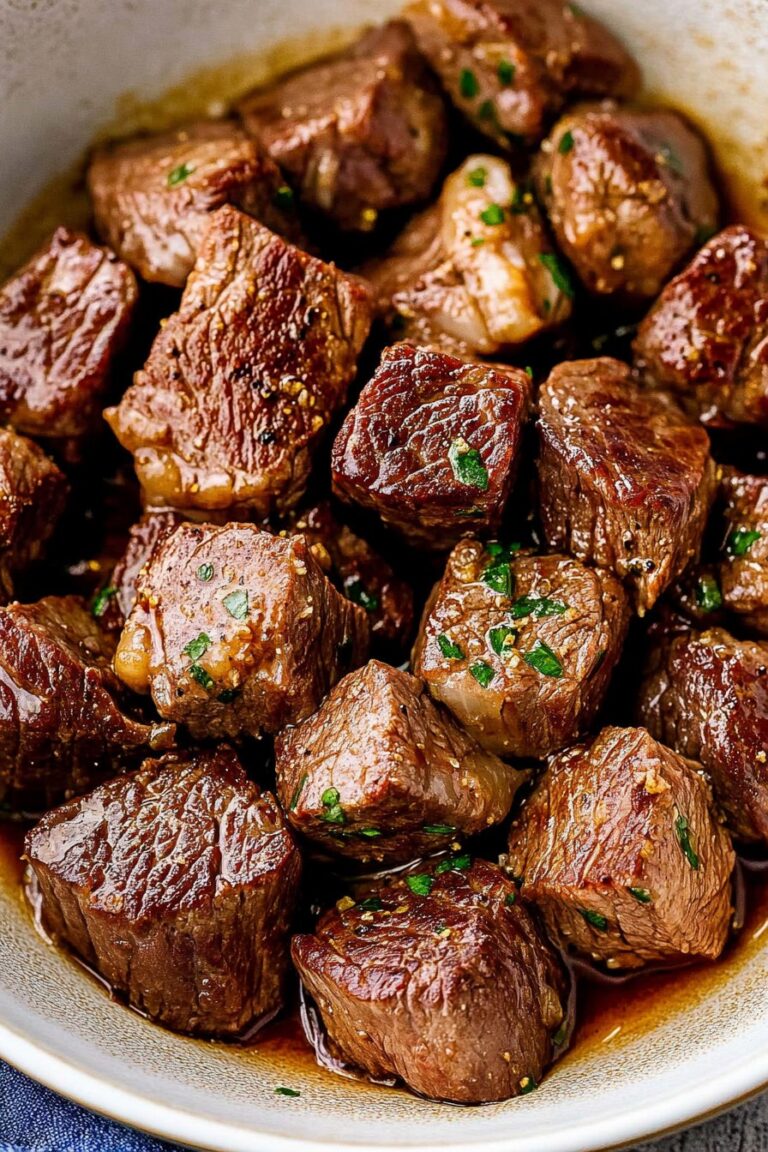 Garlic Butter Steak Bites Recipe