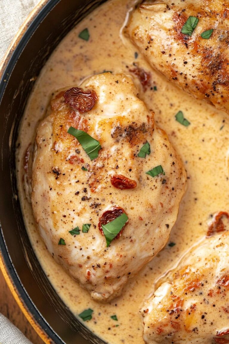 Marry Me Chicken: Sun-Dried Tomato Cream Sauce