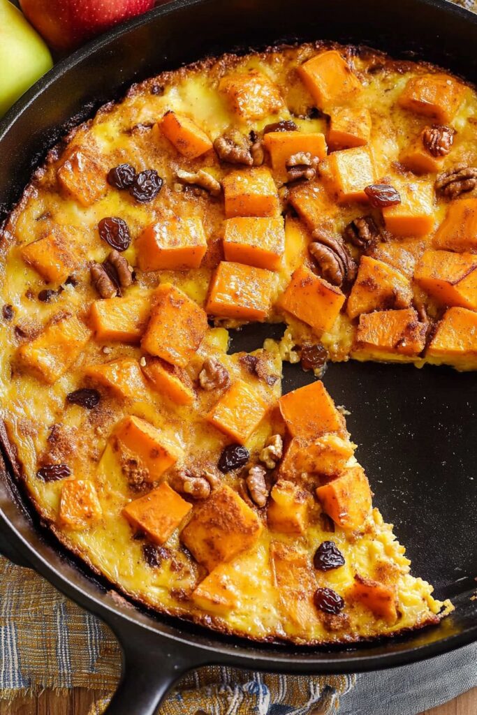 Paleo Breakfast Bake with Sweet Potatoes and Apples