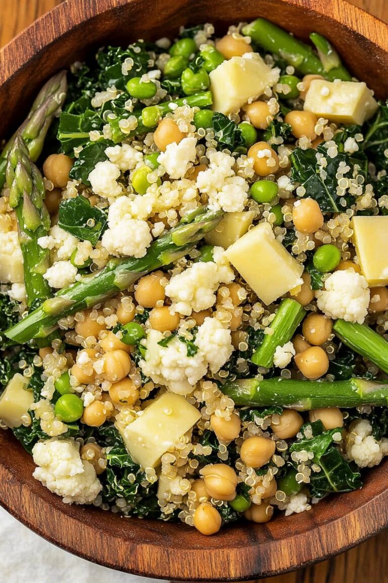 My Favorite Detox Salad (Chickpea Quinoa Feta Salad)