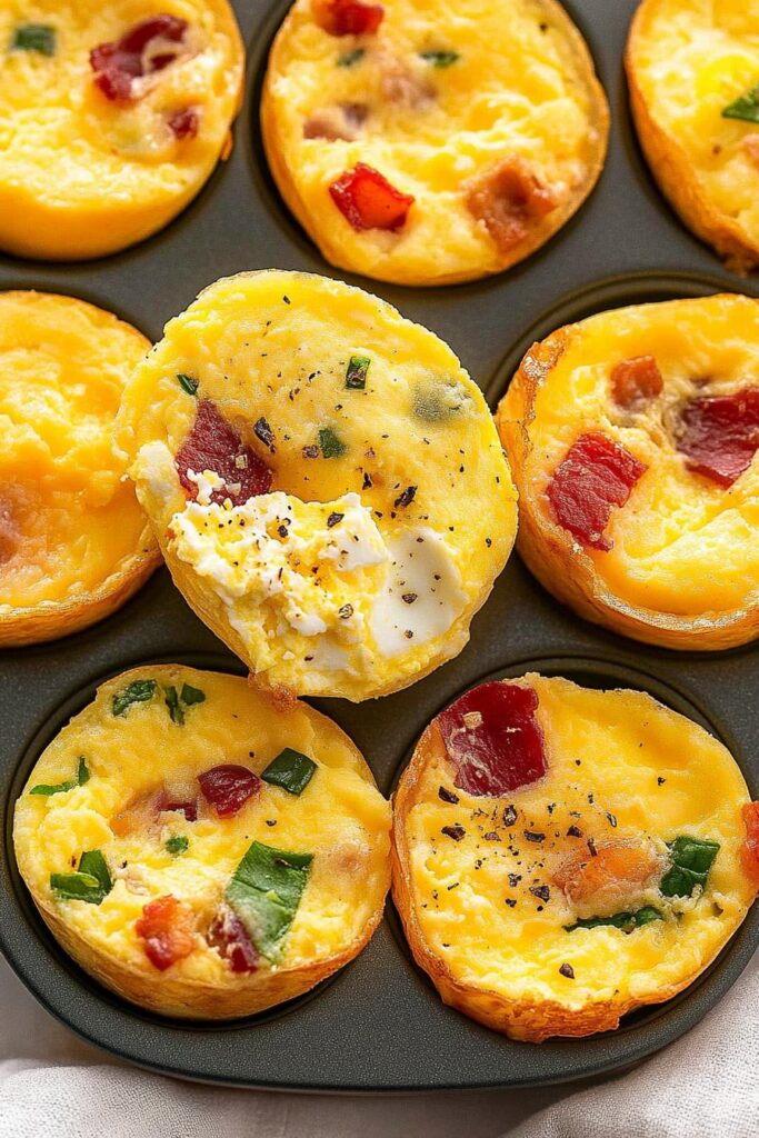 Egg Bites with Cottage Cheese