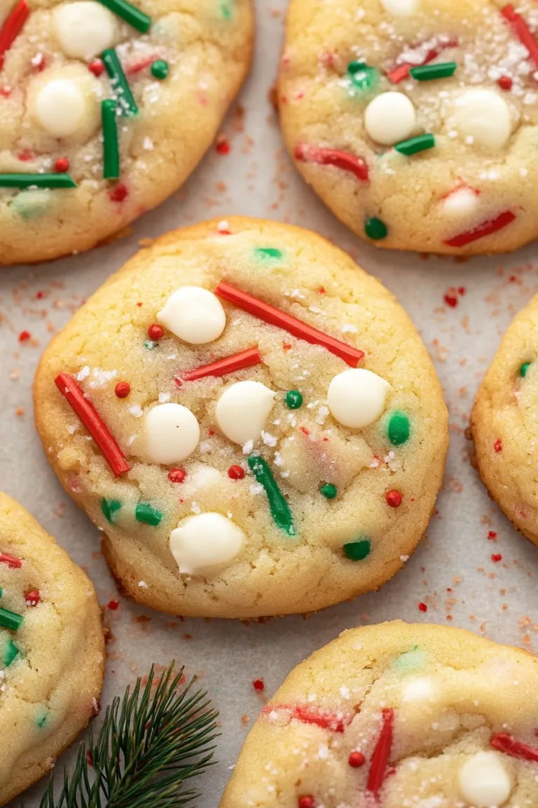 Christmas Confetti Cookies