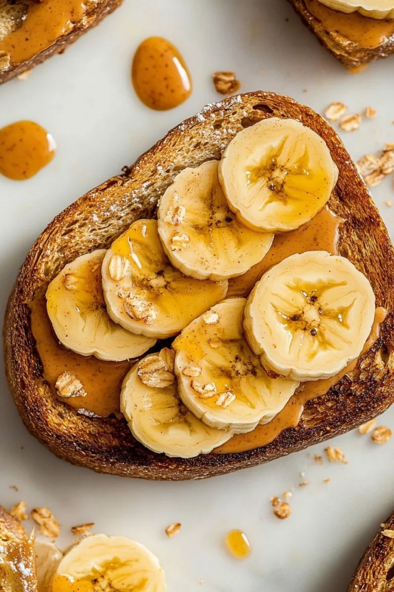 Peanut Butter Banana Toast