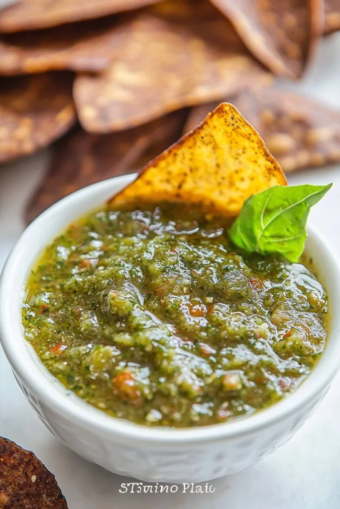 Roasted Tomatillo Salsa