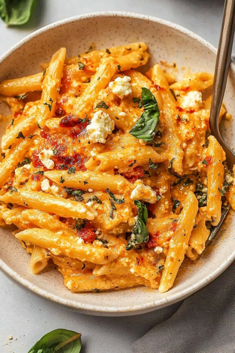 Tiktok Baked Feta Pasta