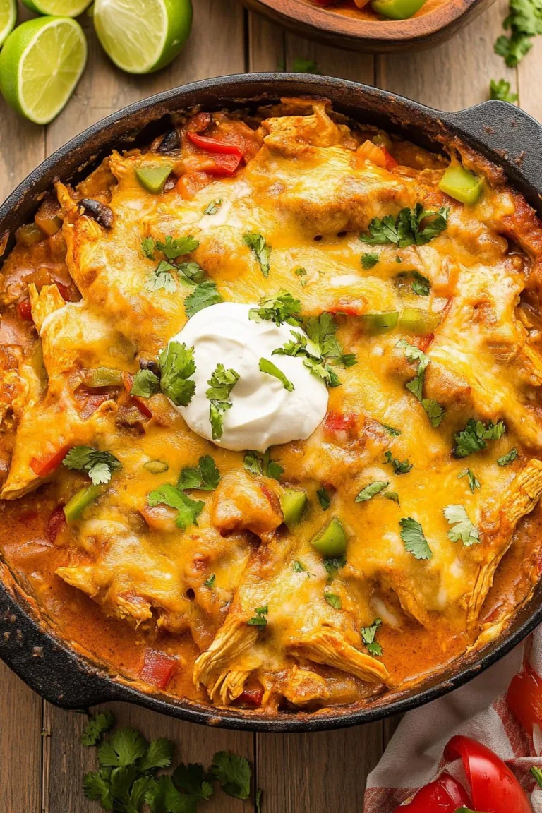 Chicken Fajita Casserole