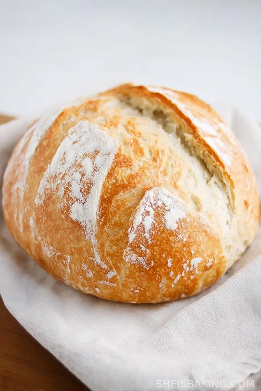 3 Ingredient Artisan Bread