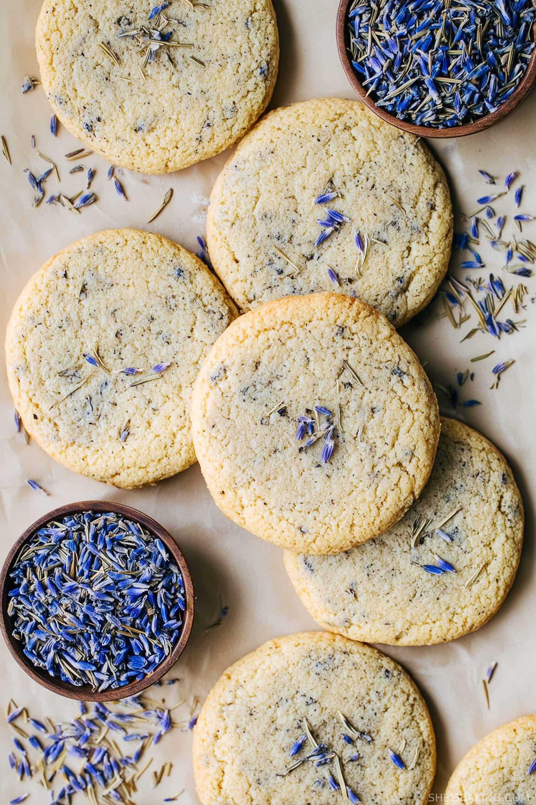 Lavender Earl Grey Cookies
