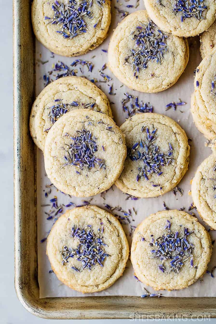 Lavender Earl Grey Cookies