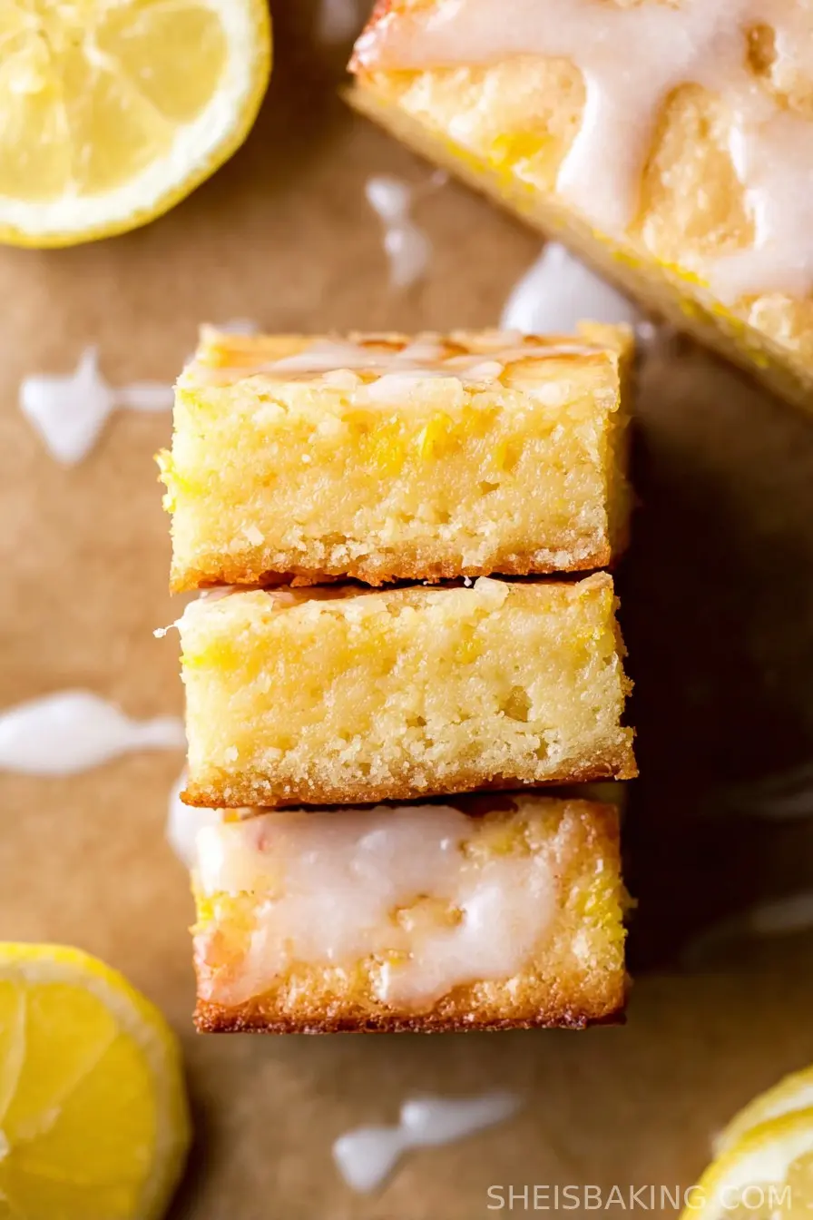 Lemon Brownies