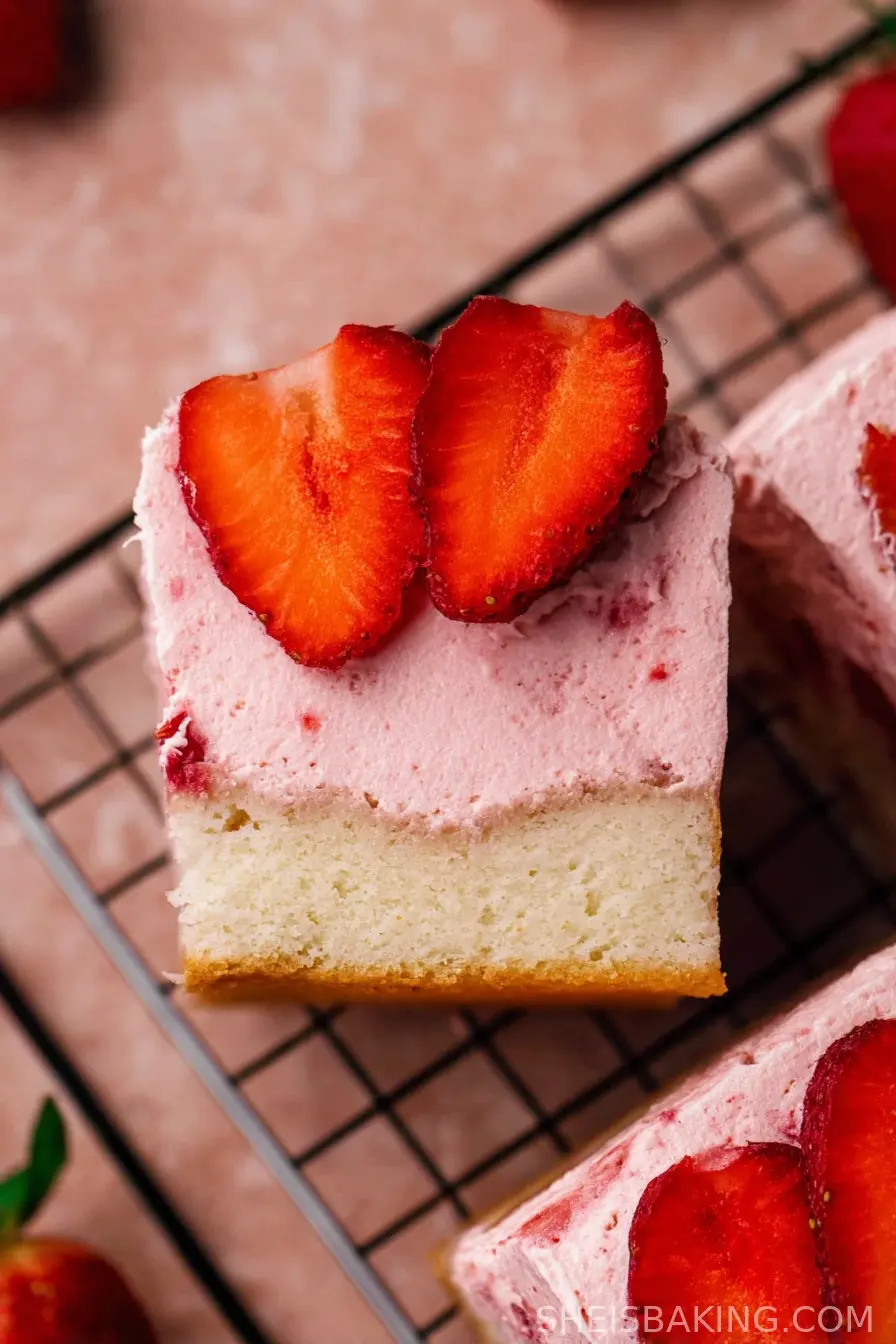 Strawberry Mousse Cake